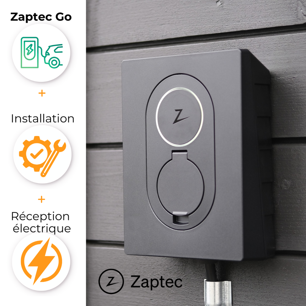 Installation d'une borne Zaptec GO